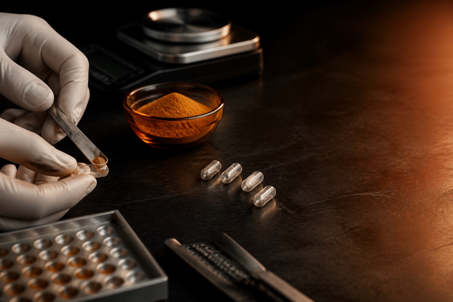 Careful handling of Ember organ ingredients and capsules