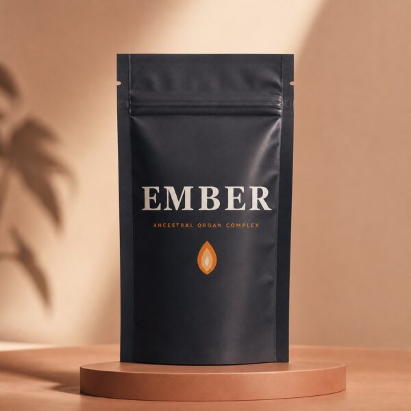 Ember Ancestral Organ Complex — six grass-fed bovine organs in capsules